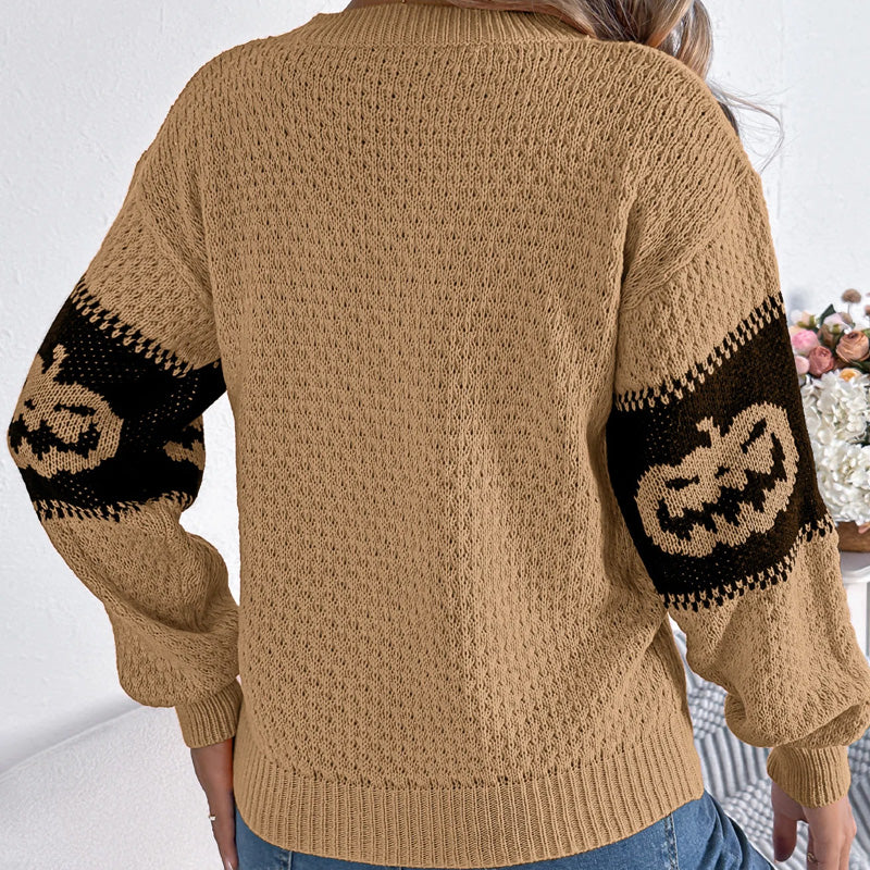 Pumpkin Strickpullover