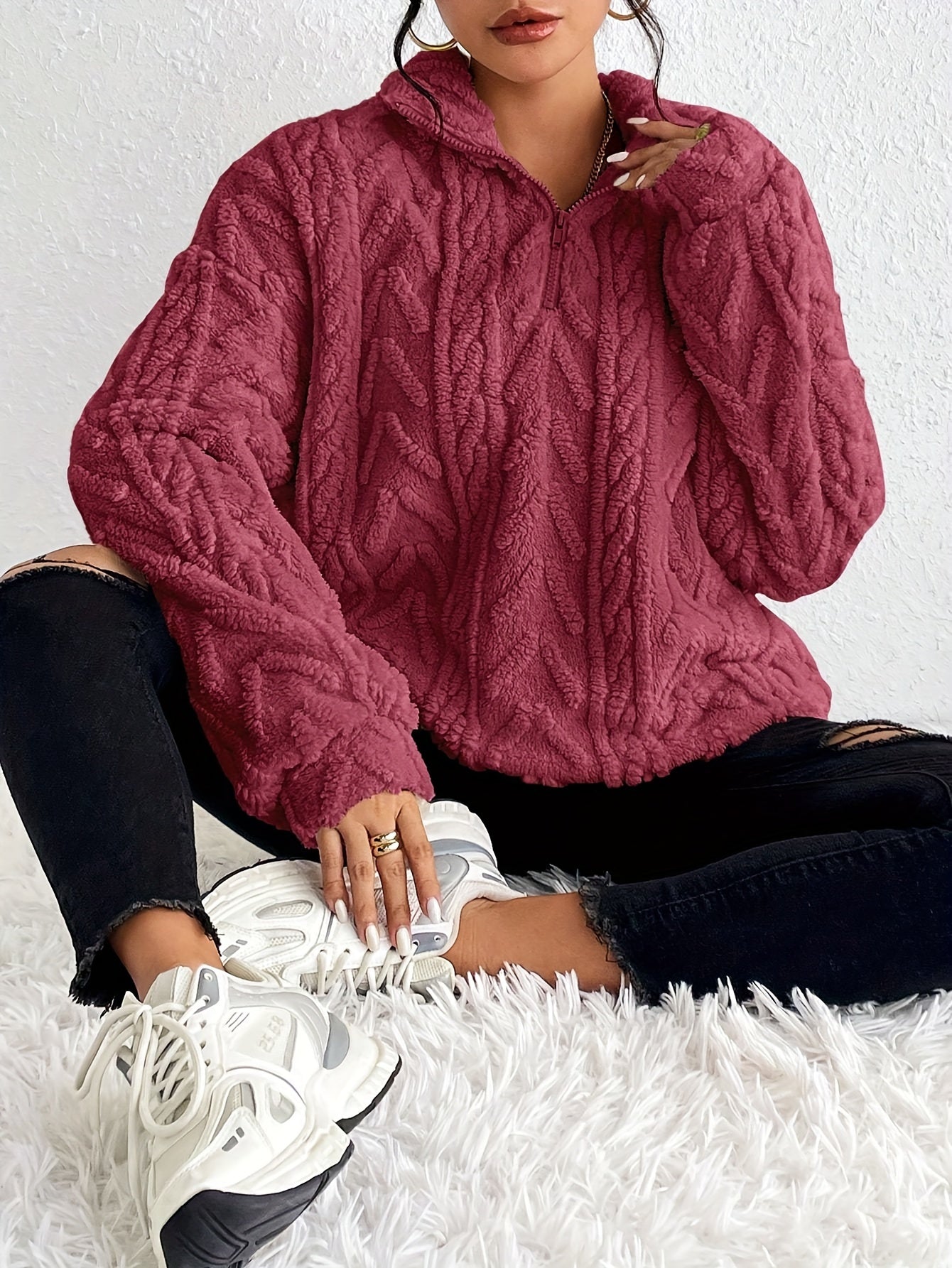 CLARE™ – Warme Gebreide Trui