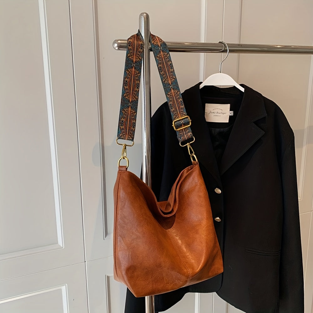 Kary - Sac rétro en cuir imperméable