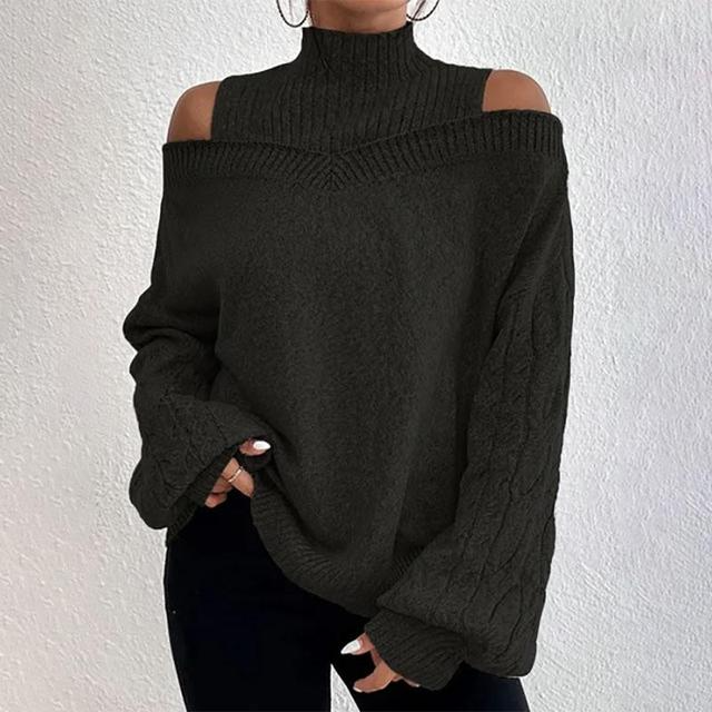 Schulterfreier Pullover
