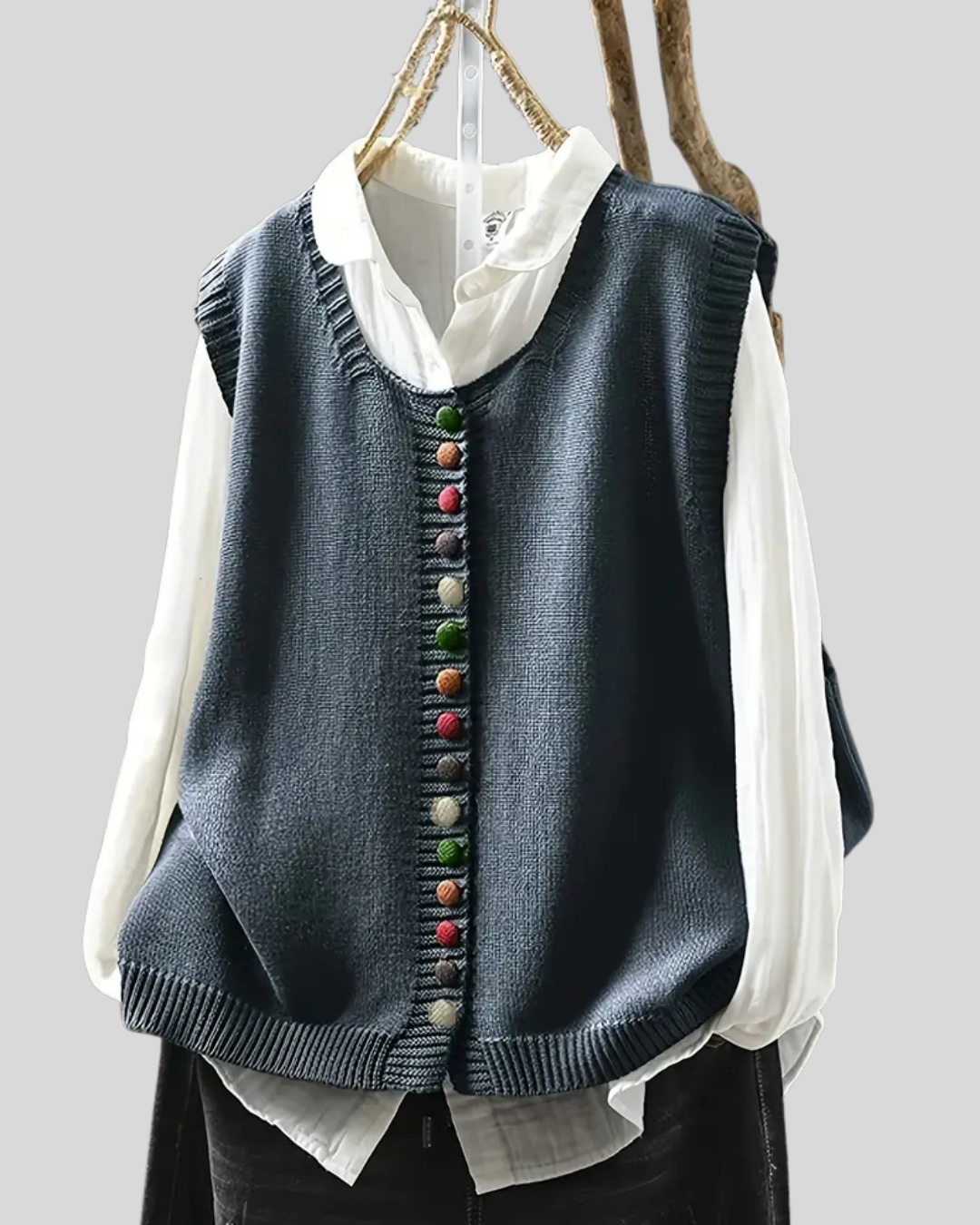 Victoria | Ärmellose Strickweste