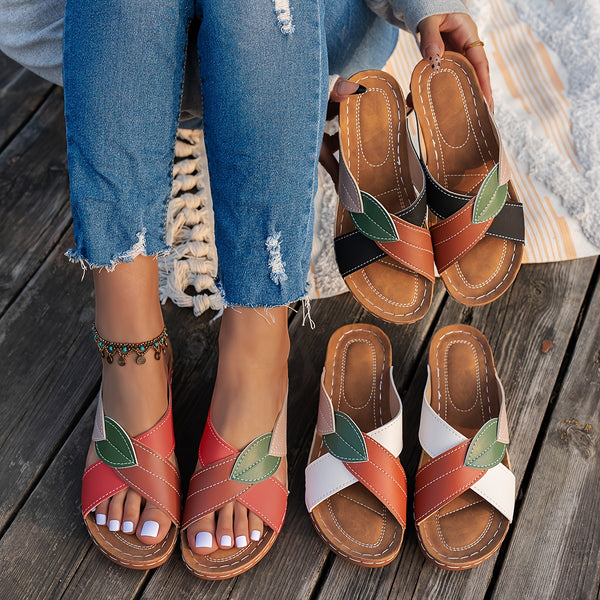 Eloina - Comfort Wedge Hak Sandaal