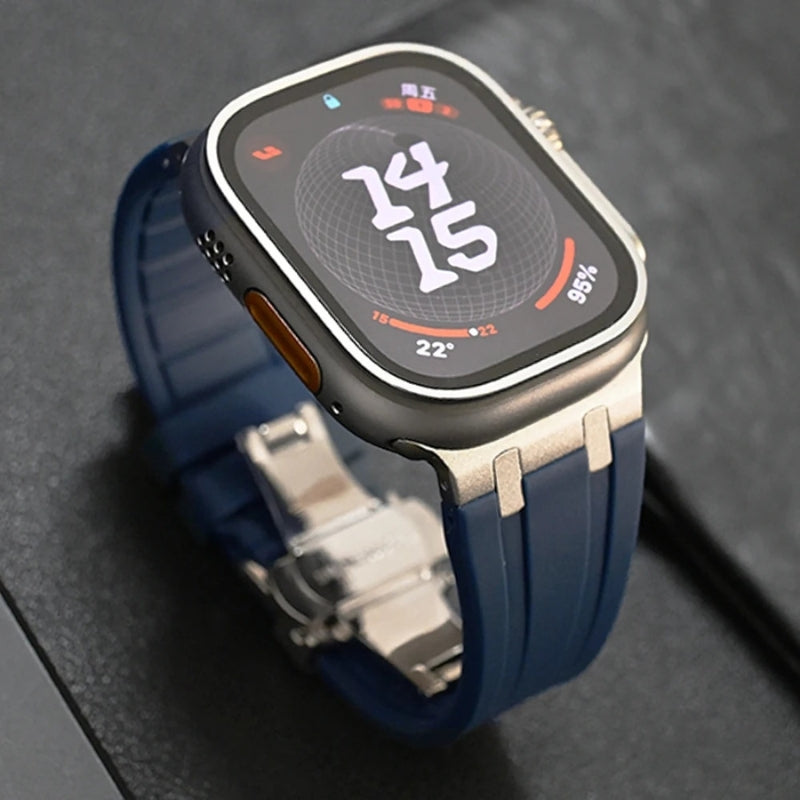TitaniumTouch siliconen Apple Watch-bandje