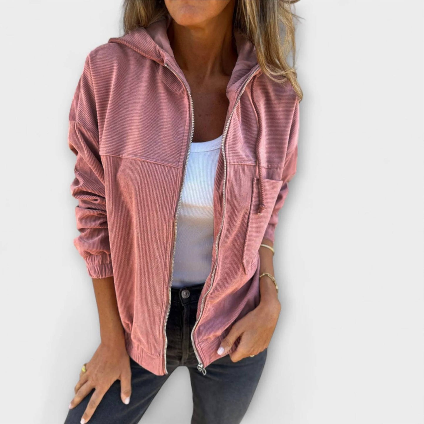 Megan | Corduroy Jasje