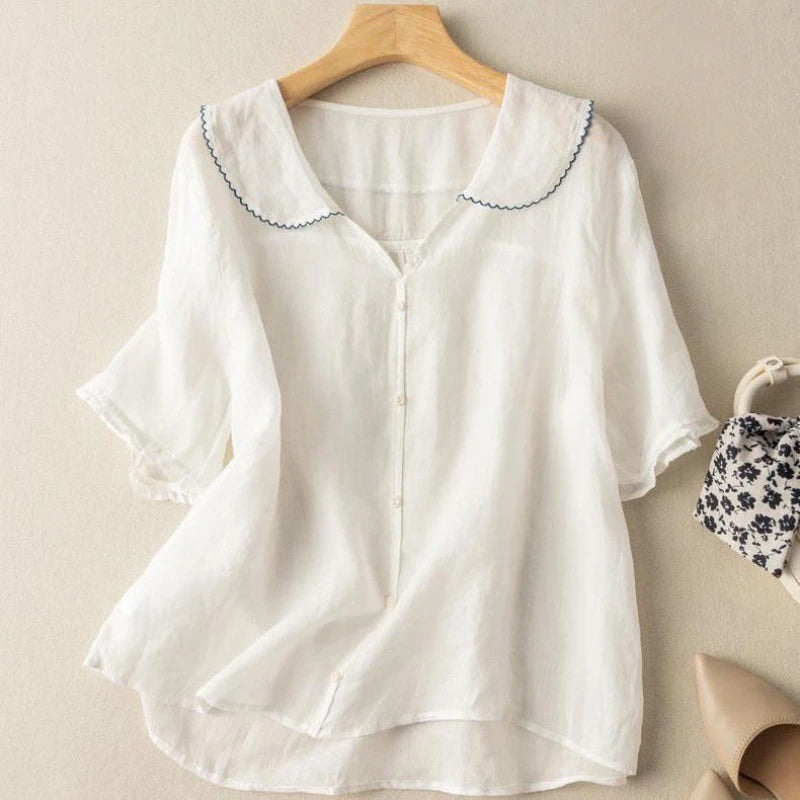 Aria | Leinenbluse