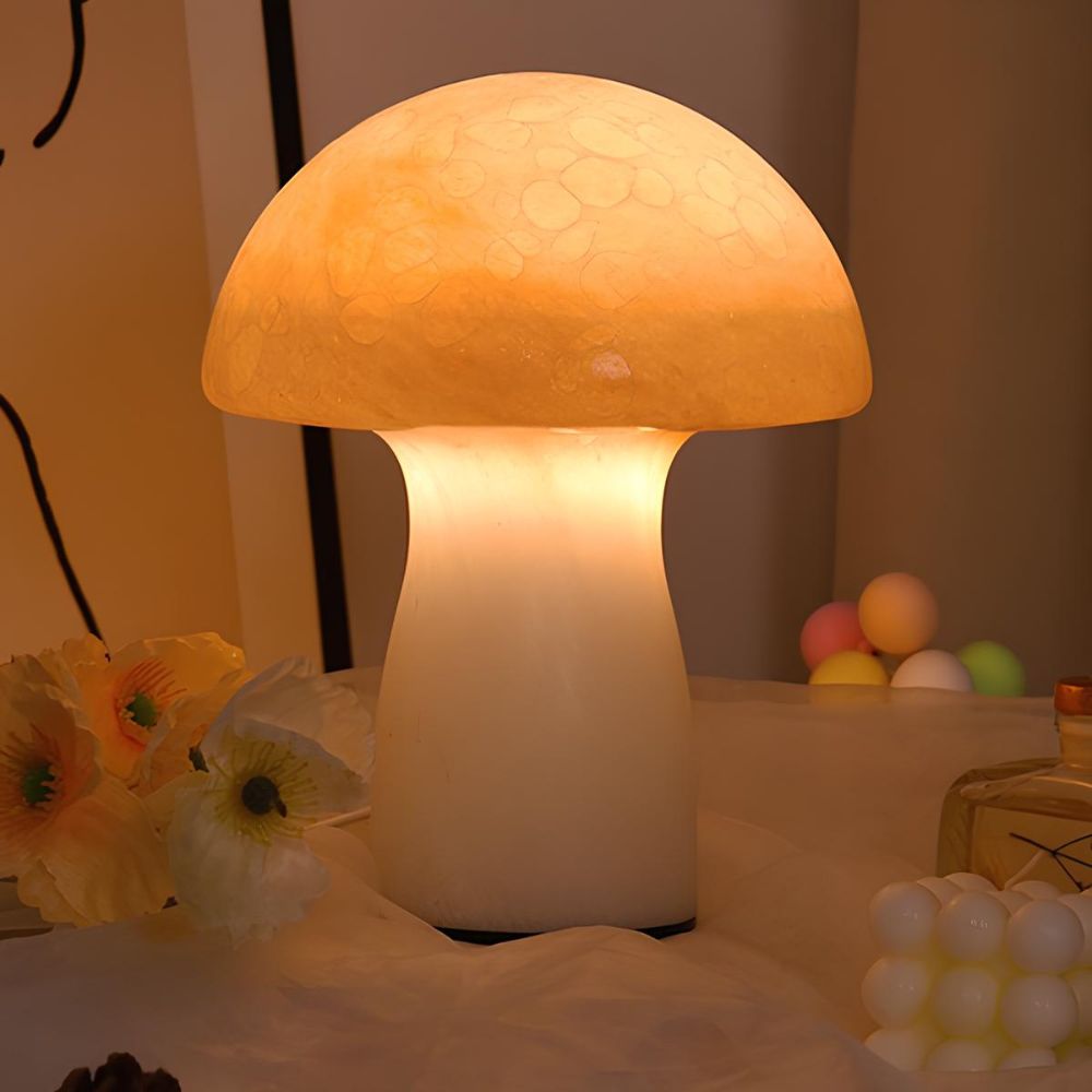 Soft mushroom lamp