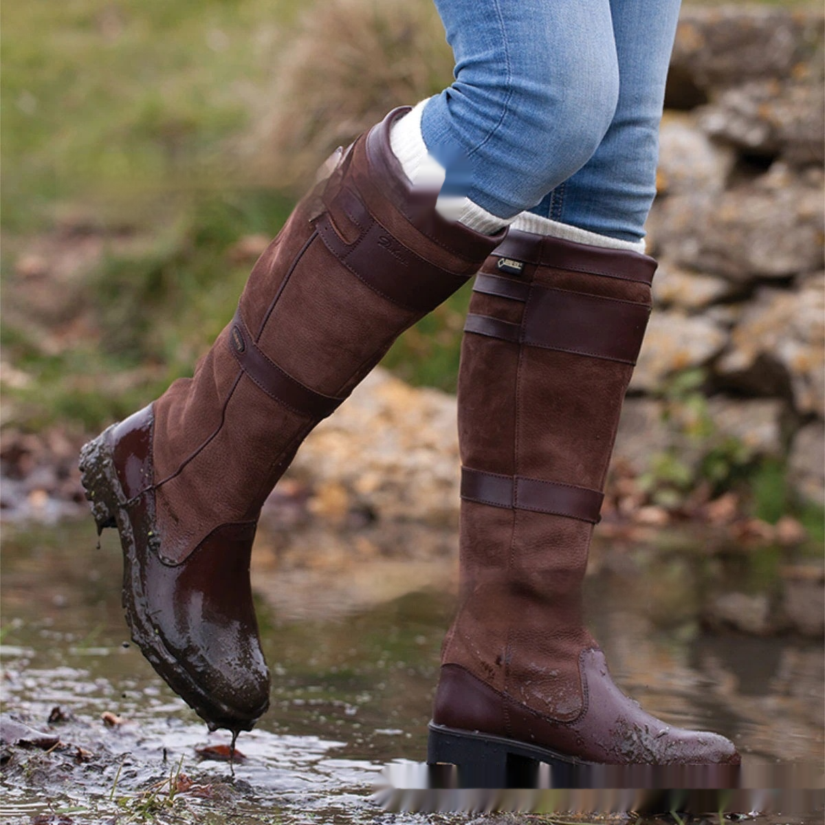 Elsie | Wasserdichte Lederstiefel