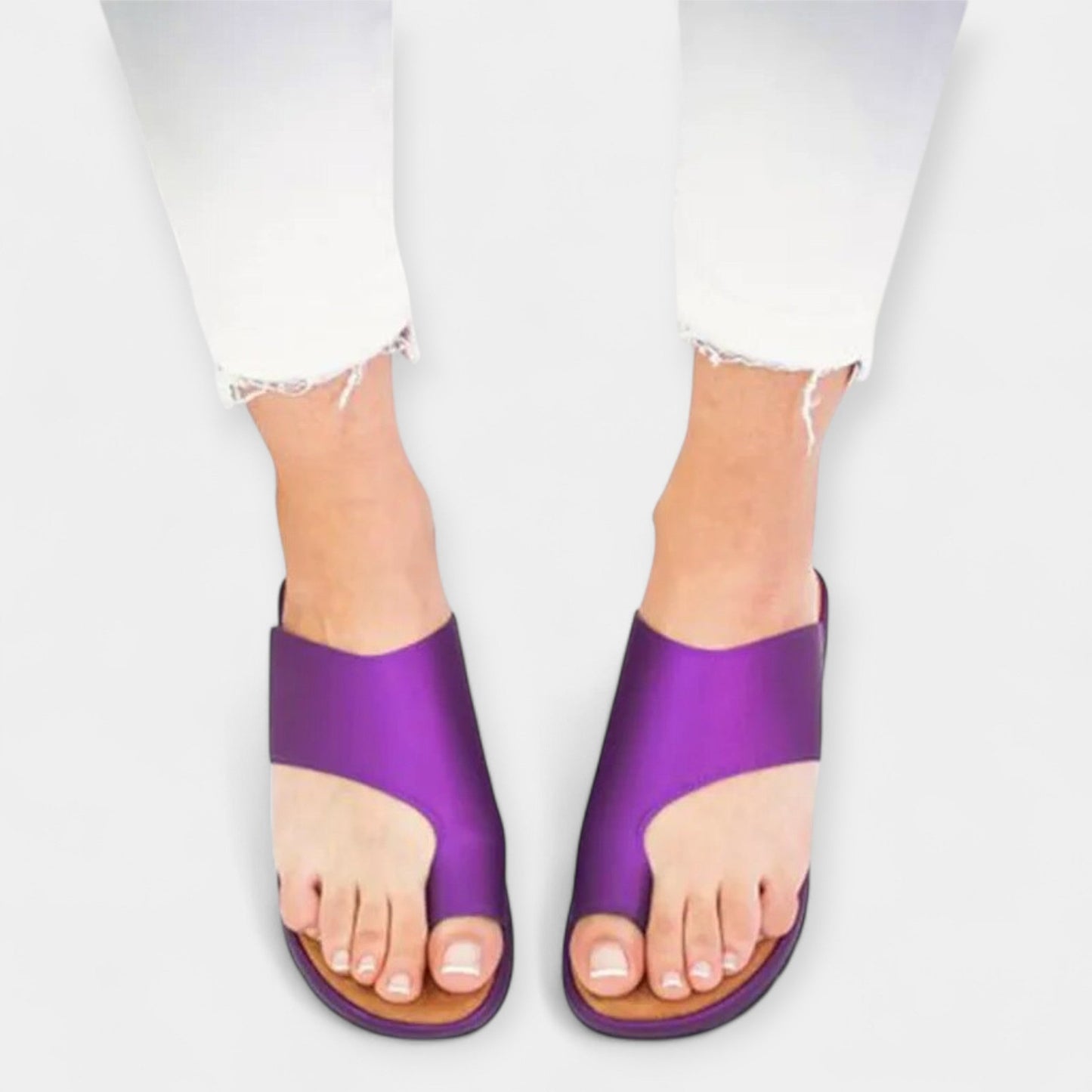 Leren sandalen