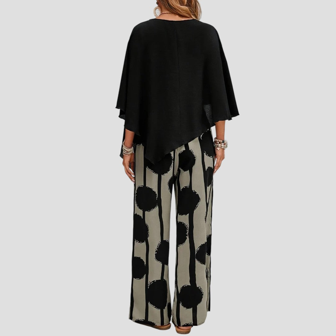 ELISKA | DAMESSET MET ASYMMETRISCHE TOP