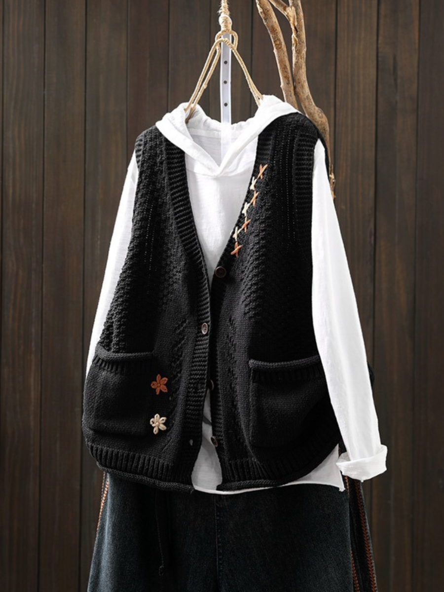 FLORIANNE | GEBREID VEST