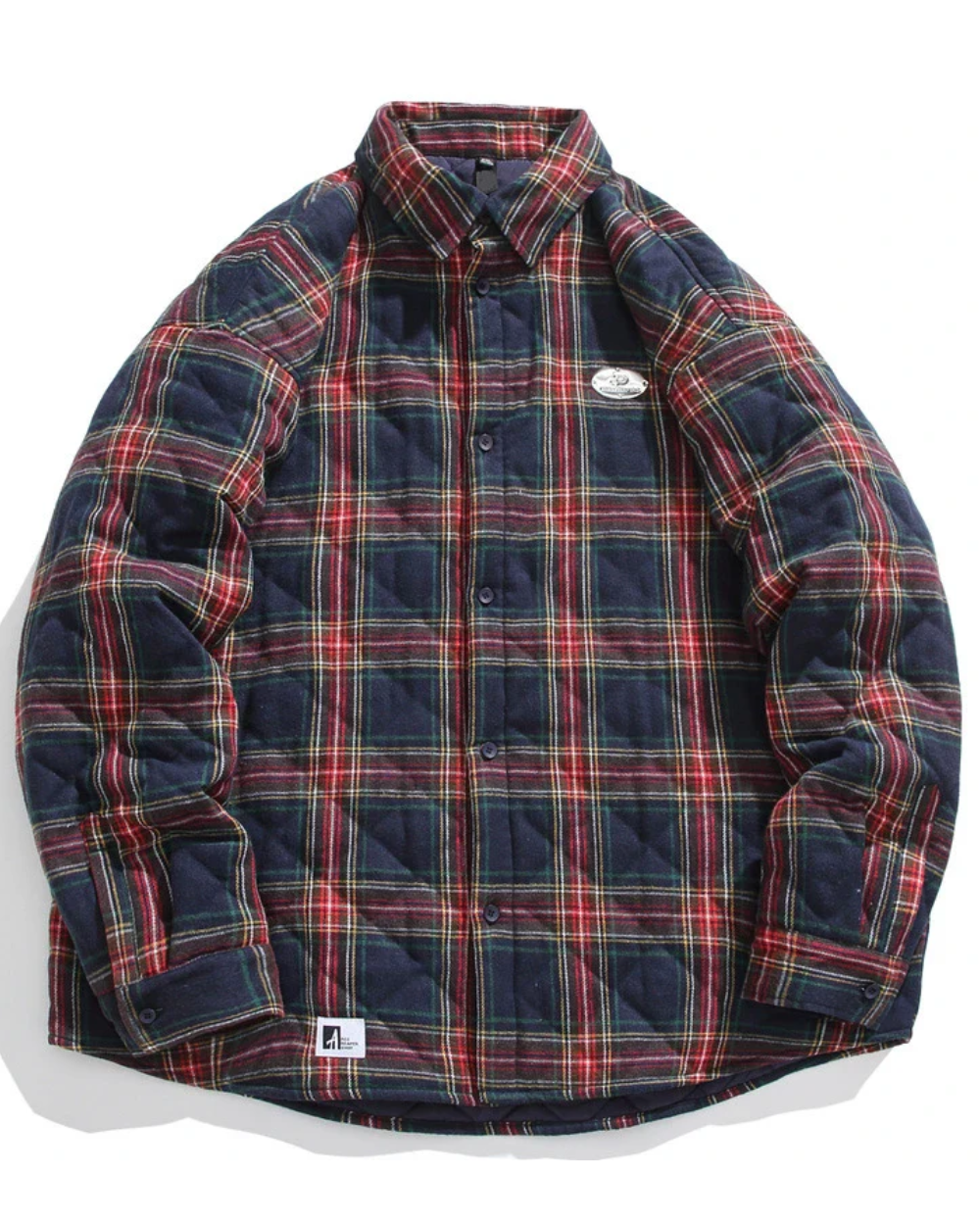 Vintage Baumwolle gepolsterte Jacke