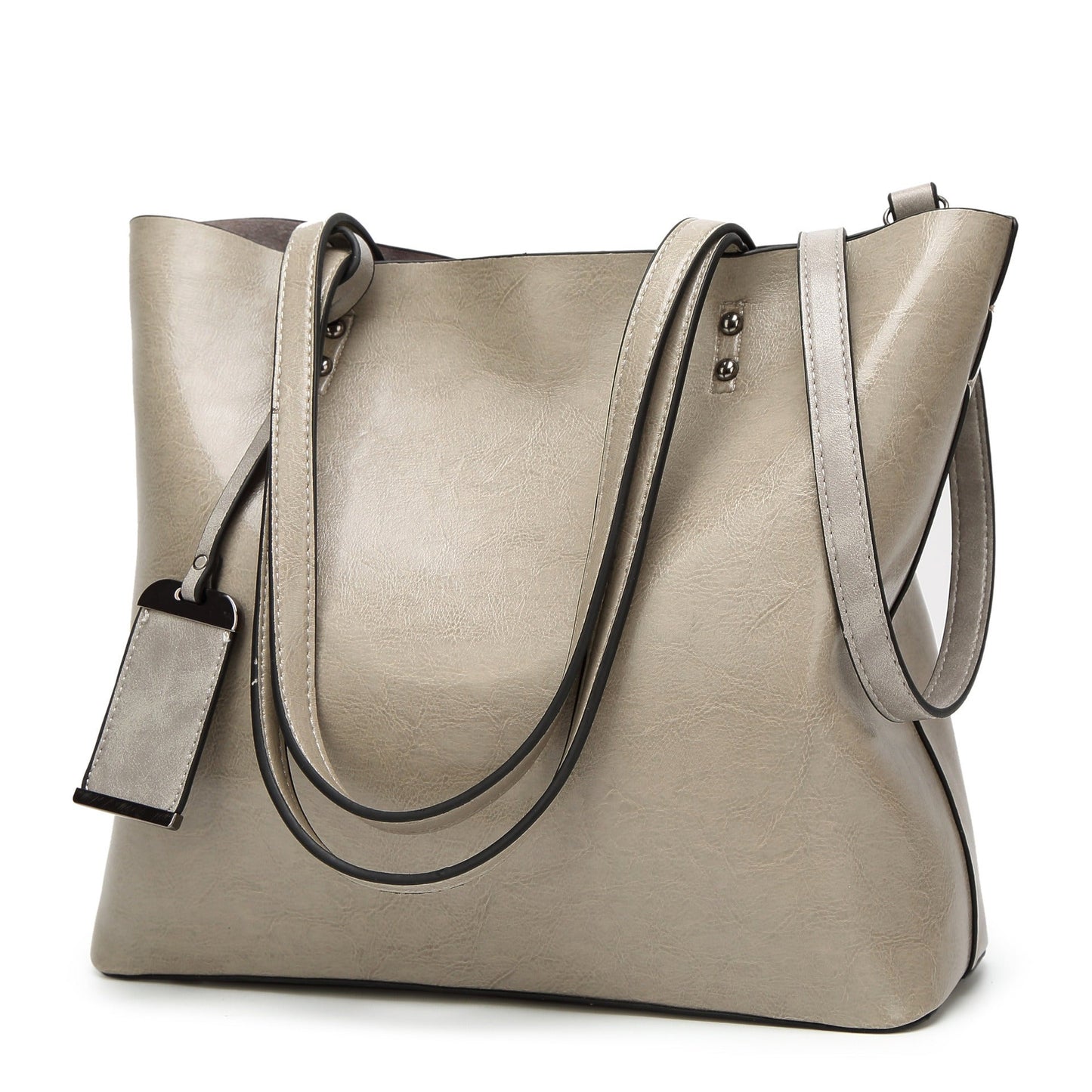 Retro cross-body tas van glad bordeauxrood leer voor dames - Elea