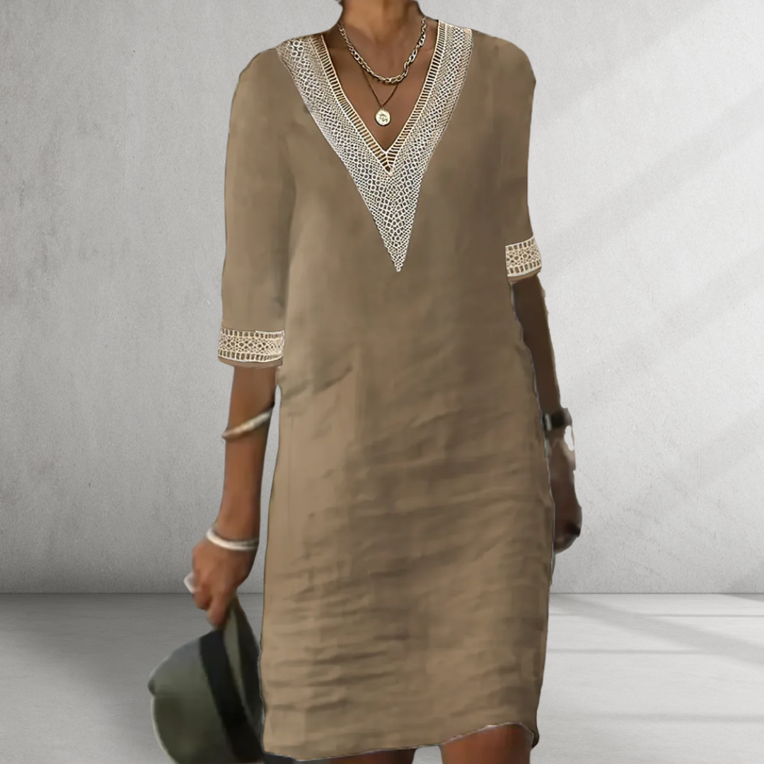 Loua - Elegant Summer Dress with Timeless Charm