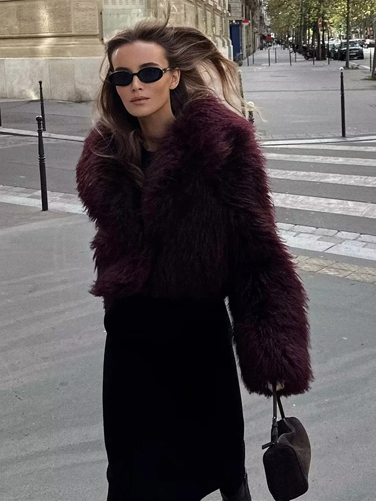 Fatima Kunstpelzjacke