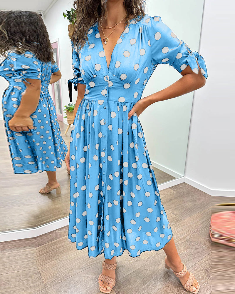 Avia™ – Elegante Jurk Met Polkadots
