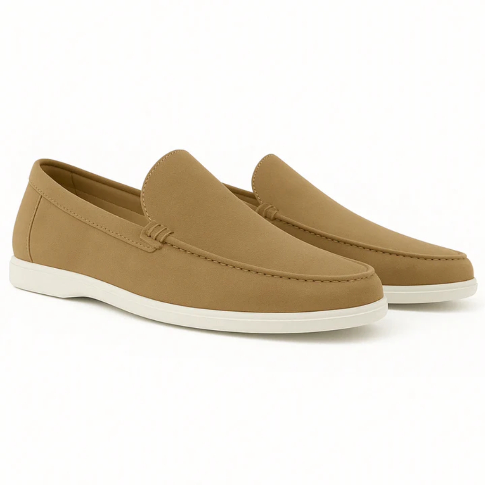 Casual suède loafers