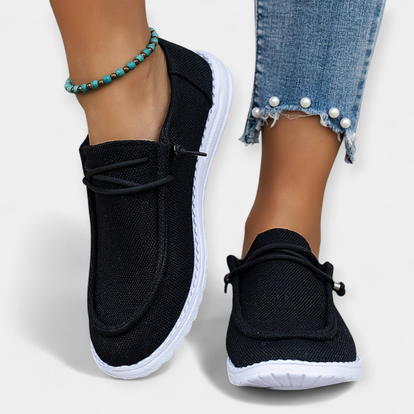Lässige Stoffschuhe