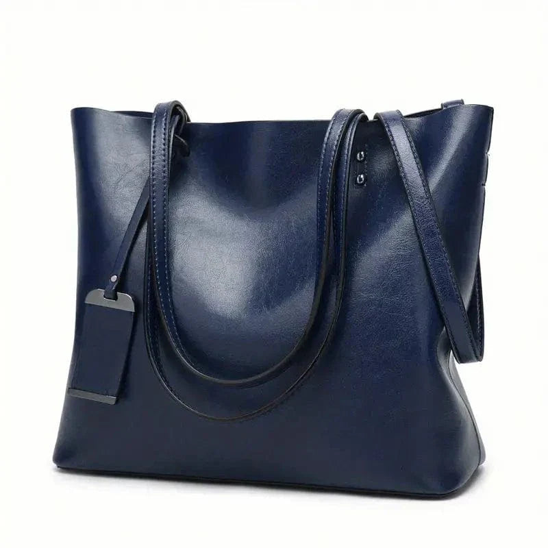 Elegante en veelzijdige leren handtas