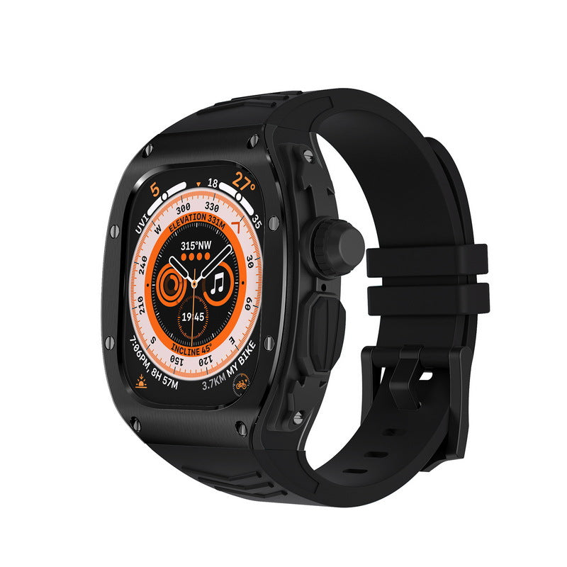 Luxuriöses Metallgehäuse-Armband für Apple Watch Ultra 49 mm