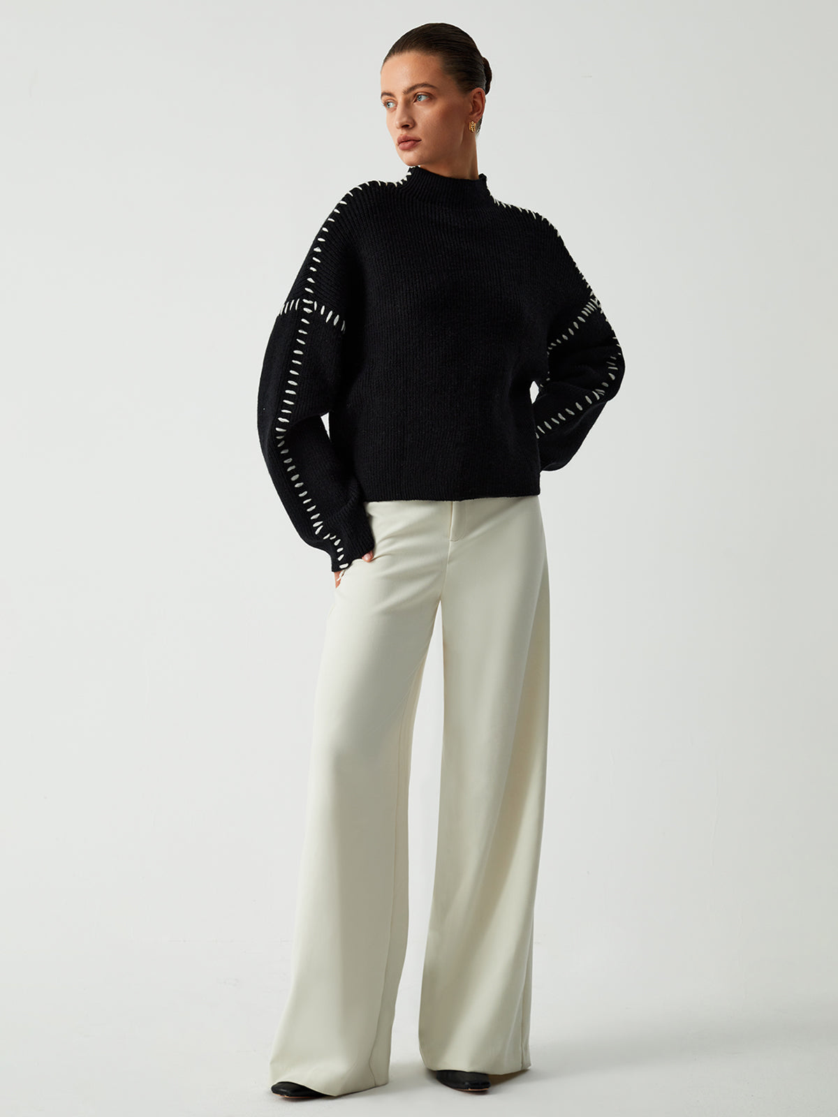 Loïs | Stilvolle und Geräumige Strickjacke