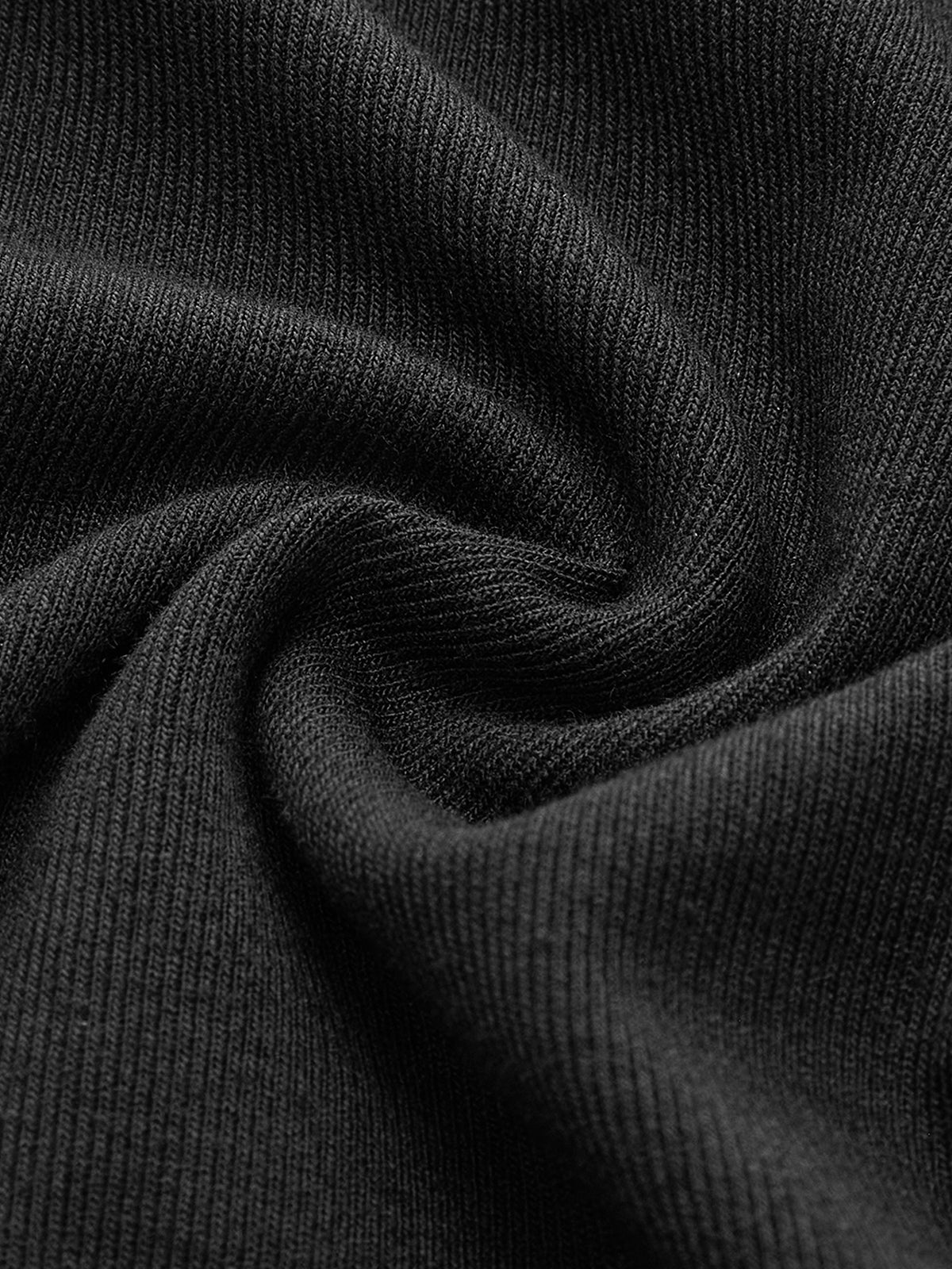 Langarm-Strickshirt mit quadratischem Ausschnitt und Kontrastbesatz