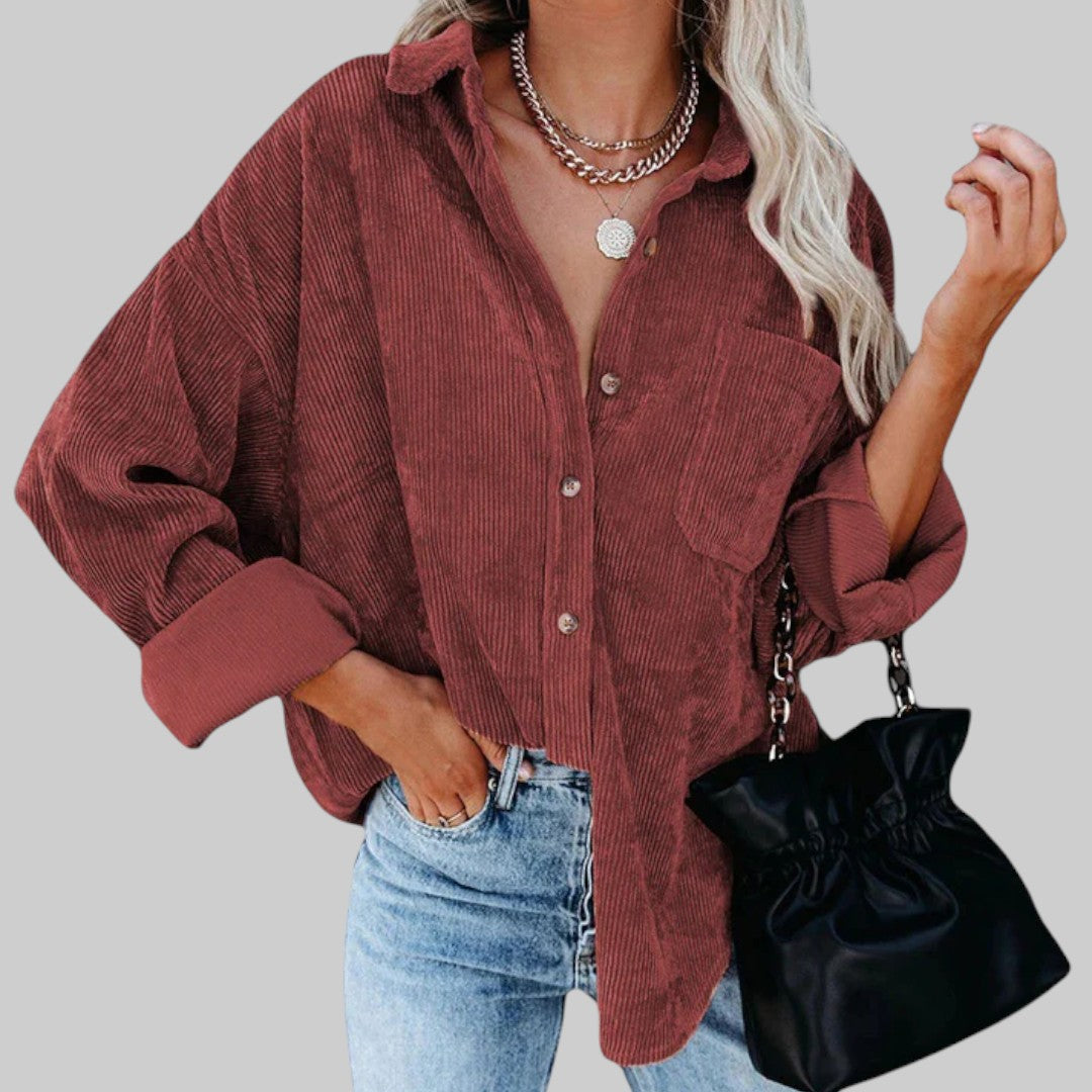 JANA | OVERSIZE HERFSTBLOUSE