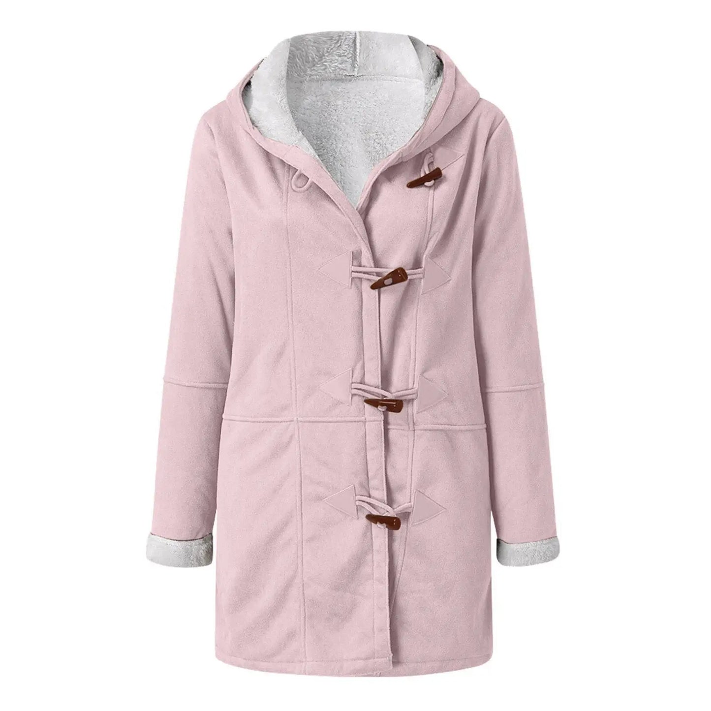 ISABELLA - Fleece-Wildlederjacke