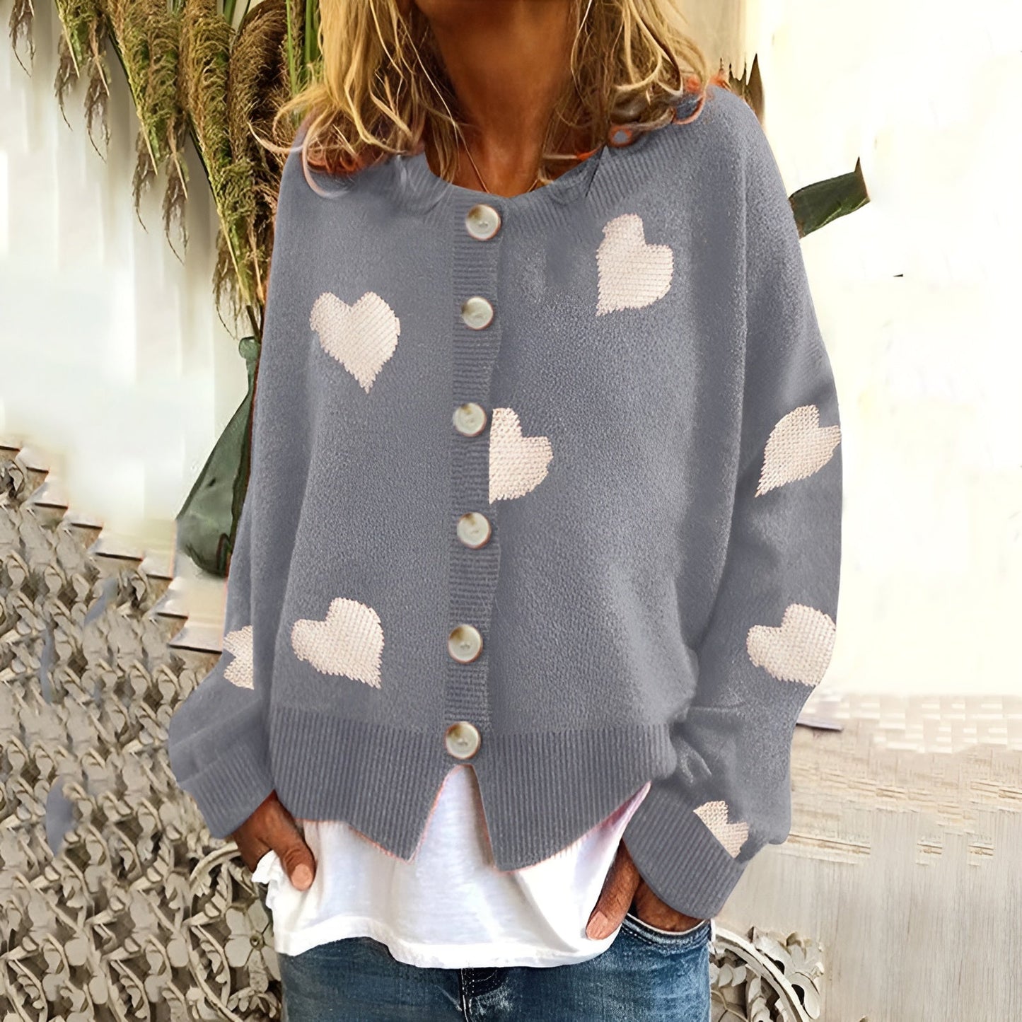 Mette | Herz-Pullover
