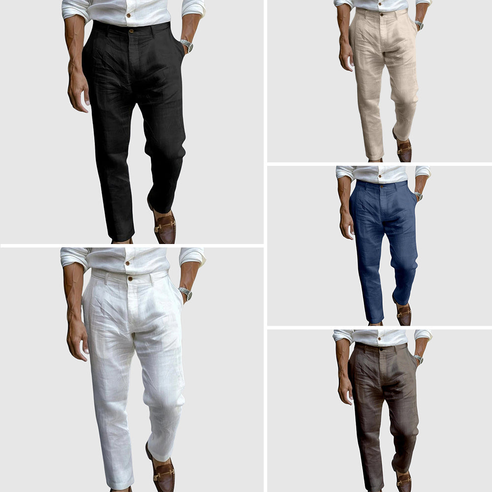 Saint - Tropez Chic Leinenhosen