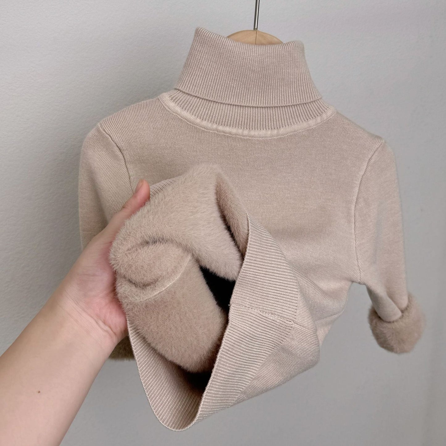 LUMI™ – Fleecegefütterter Strickpullover