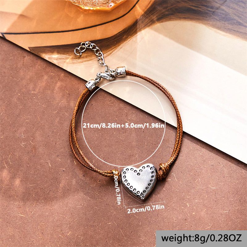 Bracelet Coeur Bohème