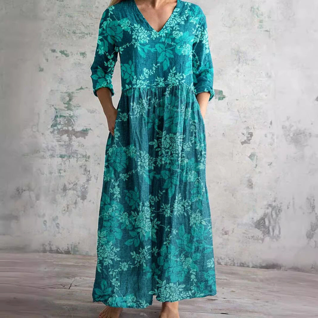Rose™ – Jurk met Bloemenprint voor Elegante Lichtheid