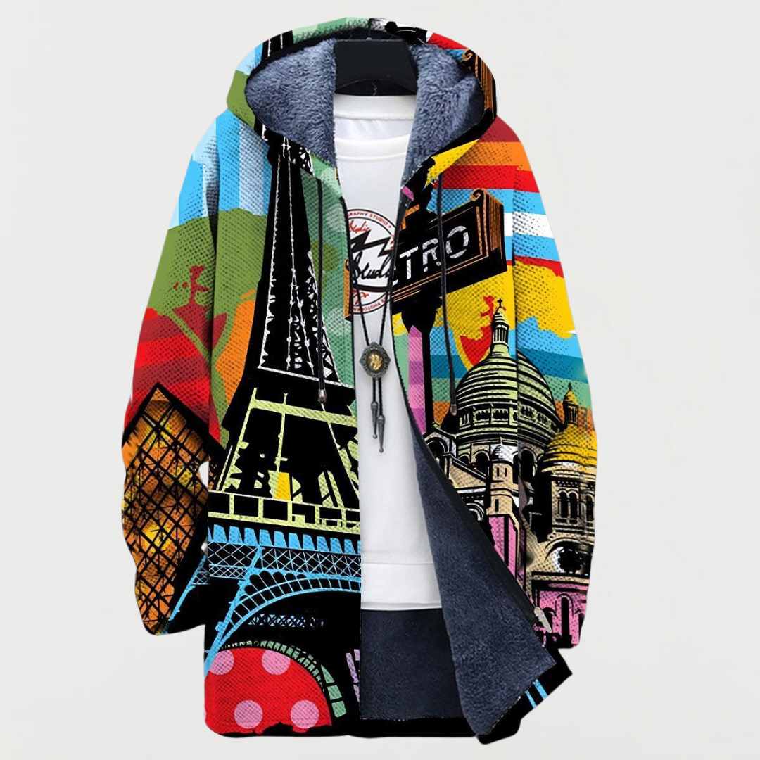 Parijs | Stadspanorama-hoodie
