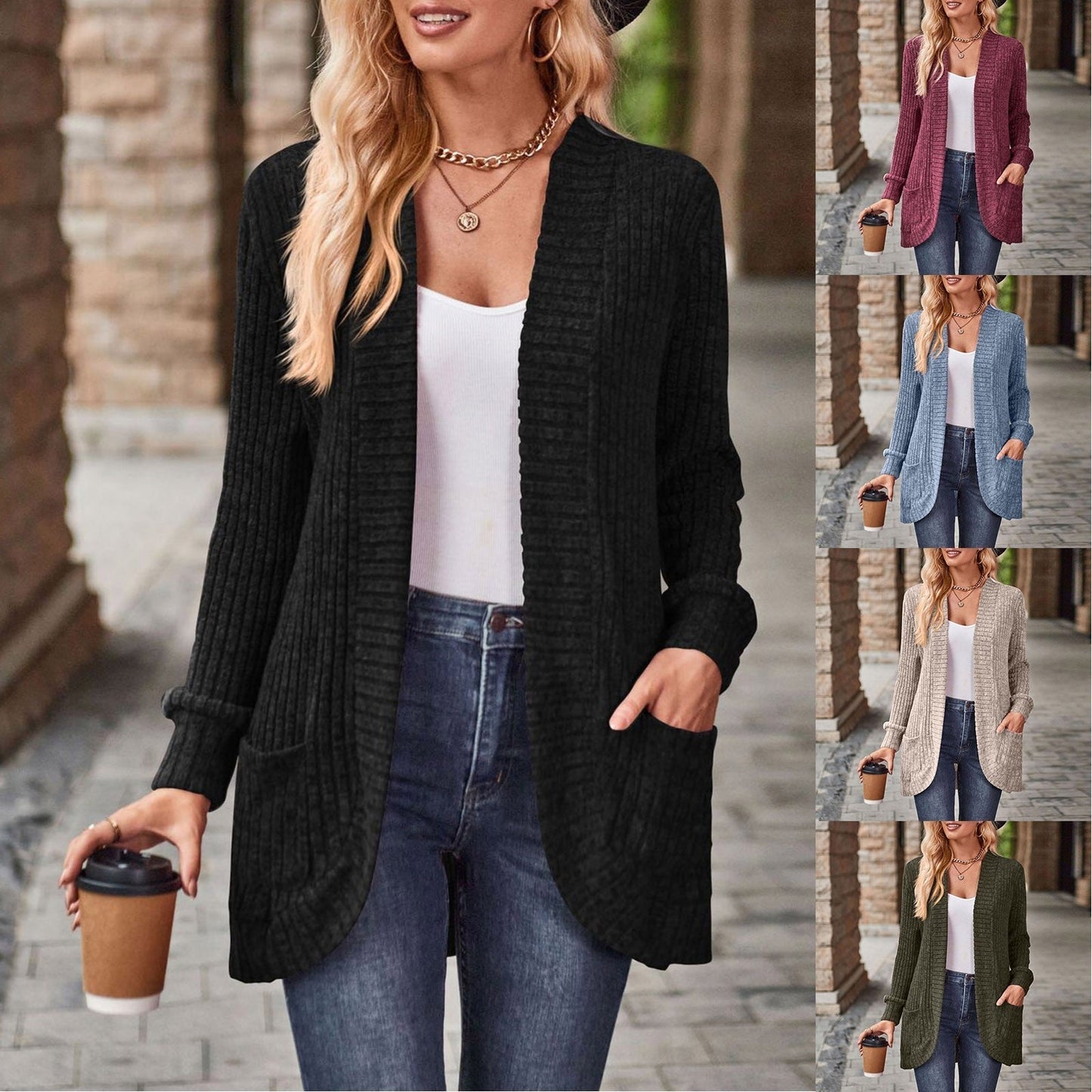 Gracie – Chique gebreid vest
