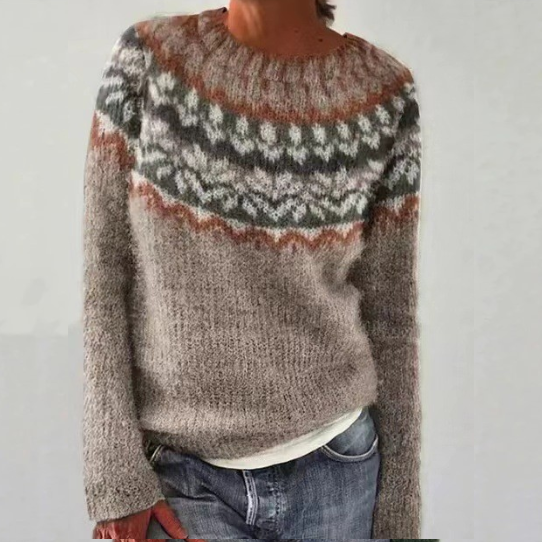 Chloe™ - Comfortabele retro trui