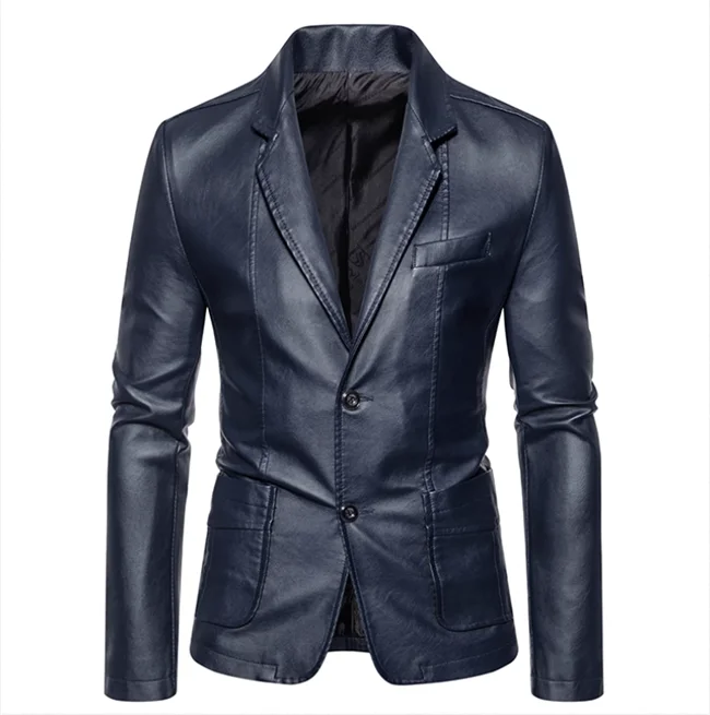 Rasmus™ Urban – Slim-Fit Blazer aus Kunstleder (mehrere Farben)