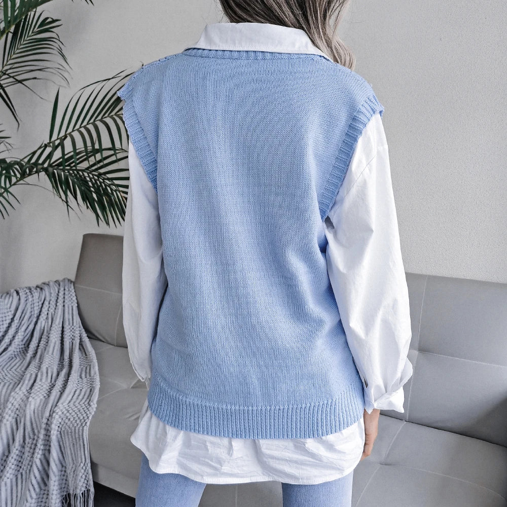 Ellsworth Calloway Gebreid wollen vest