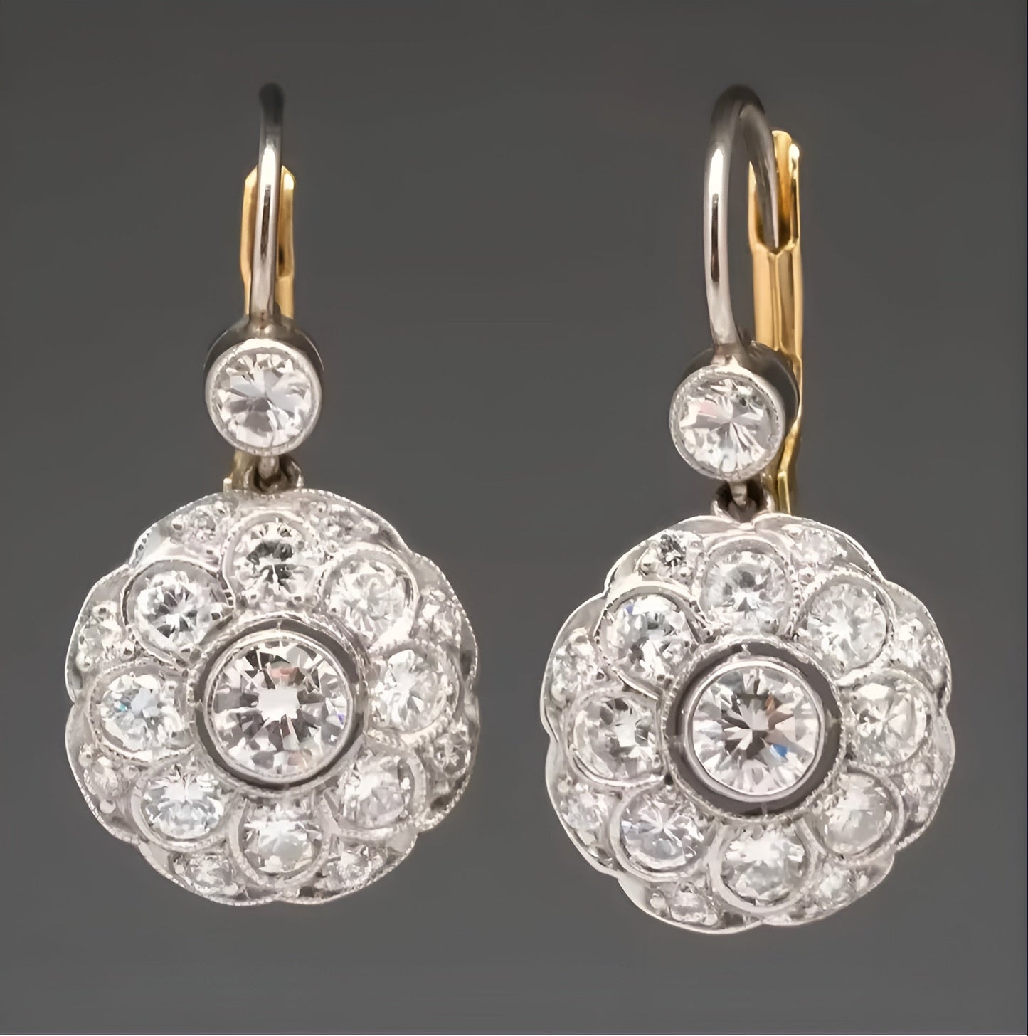 Juliette™ | Vintage-Ohrringe aus Kristall