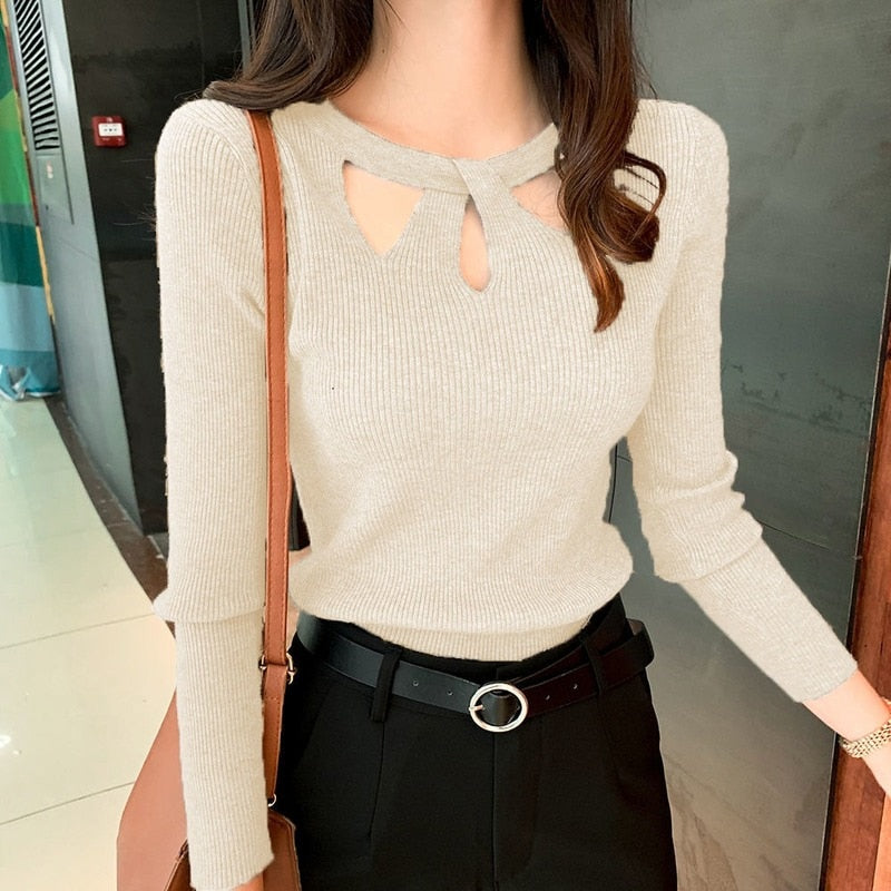 Ronde hals pullover