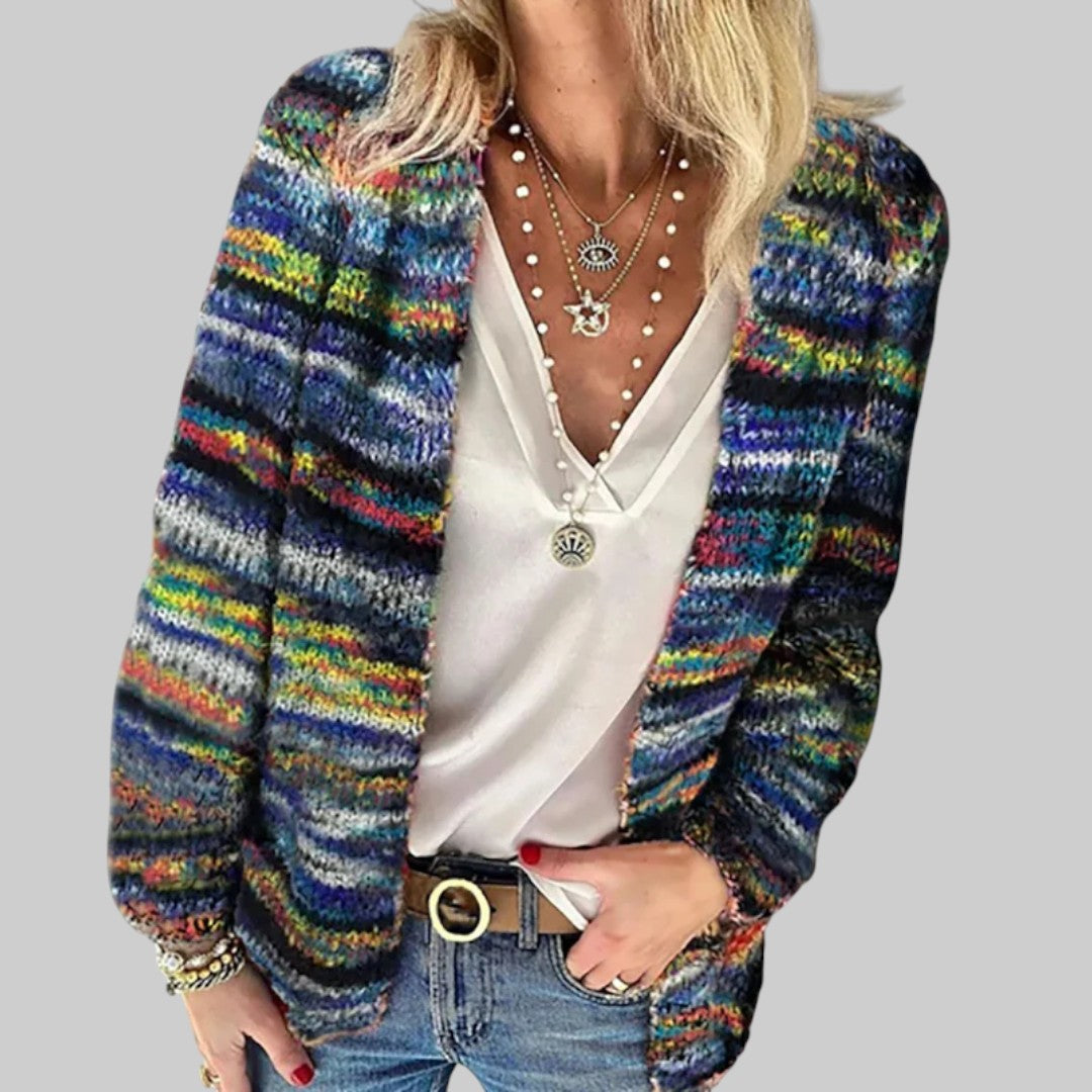 ESTER | COMFORTABEL MEERKLEURIG VEST