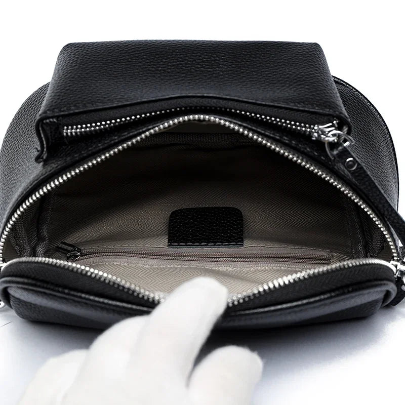 Elsie | Elegante Leren Schoudertas