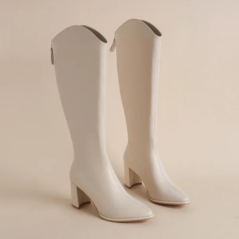 VALERIA™ - Luxuriöse Langschaftstiefel