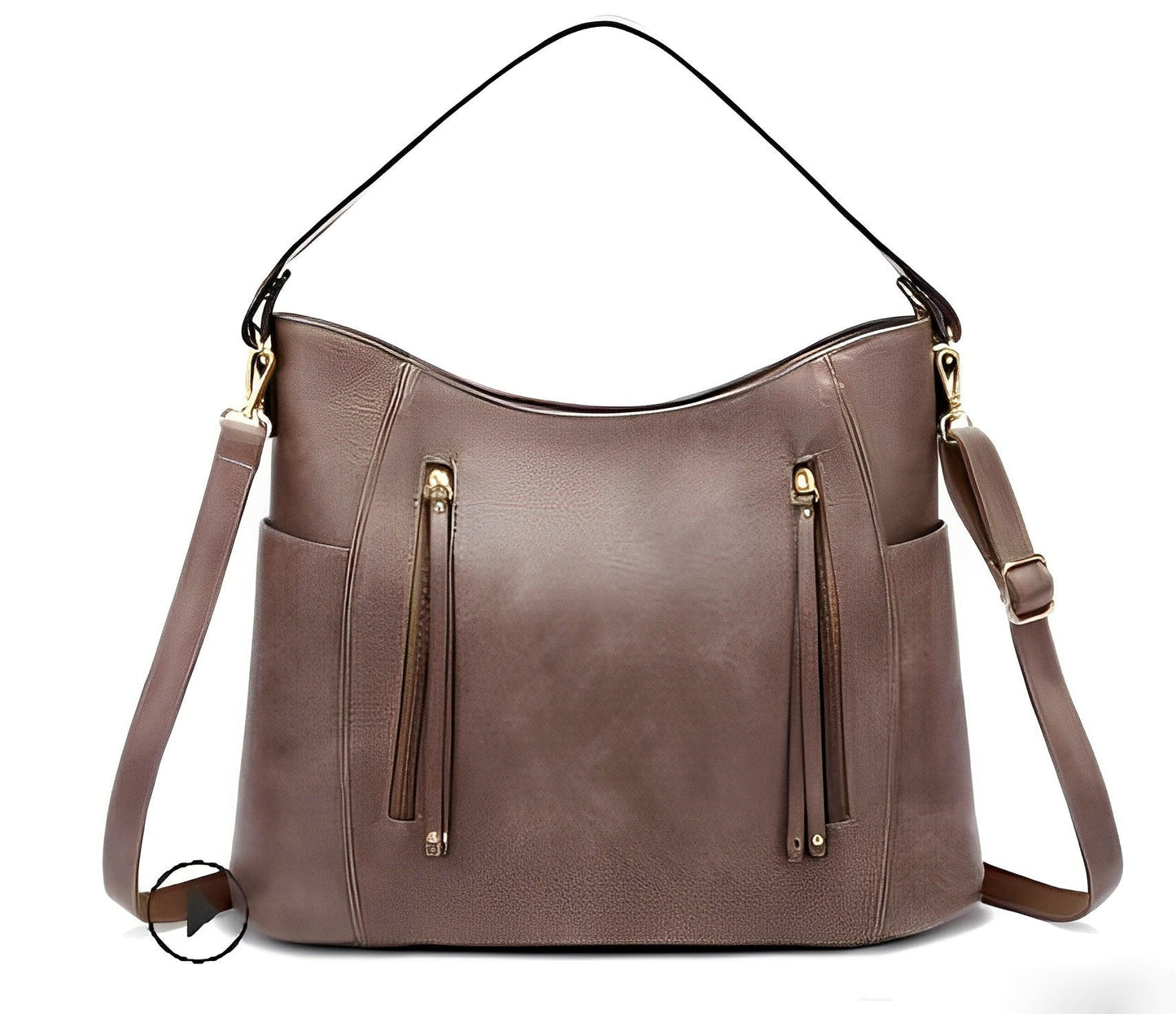 Gesina - Elegante Vintage-Ledertasche