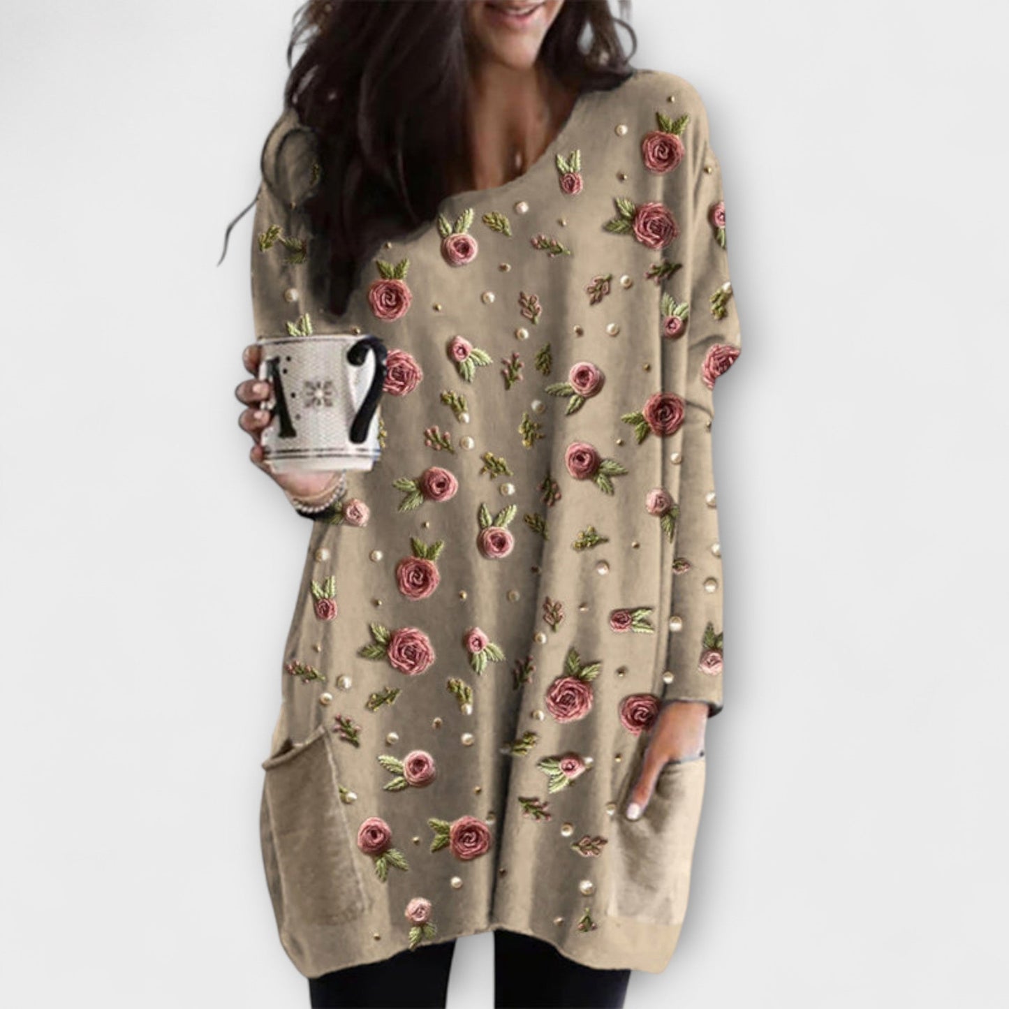 Layla - Tuniek met Rozenprint