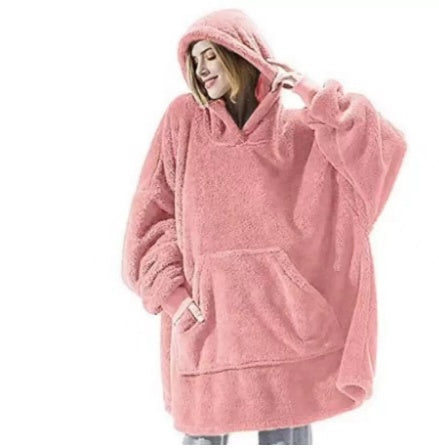 Übergroße Hoodie-Decke für Damen – Elin