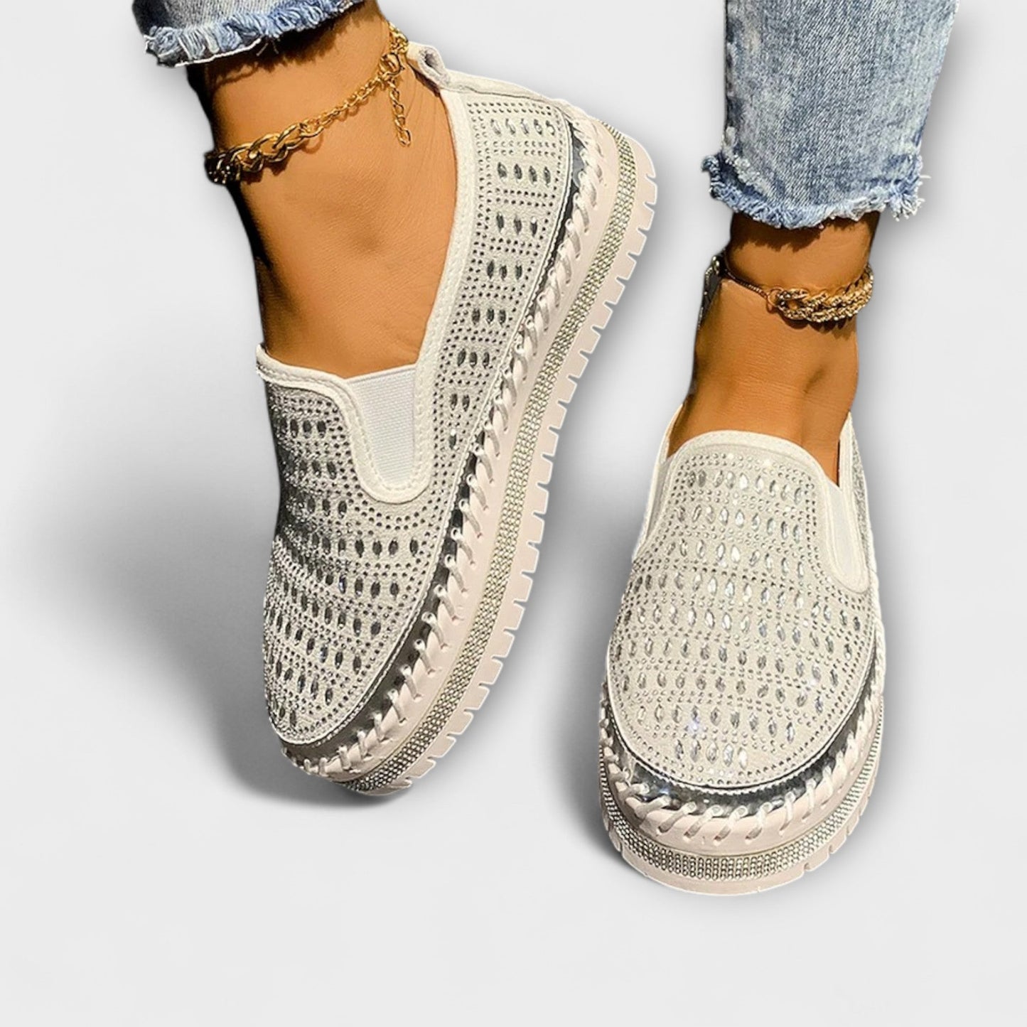 Thalia – Bequeme Plateauloafer mit runder Spitze