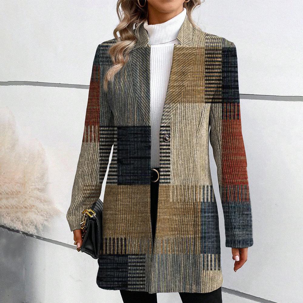 Julia – Patchwork-Eleganz-Blazer