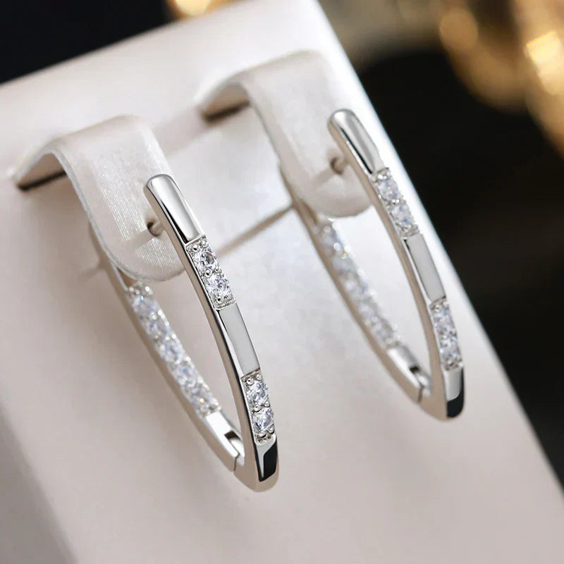 Sylvia™ | Elegante Ohrringe mit Zirkonia