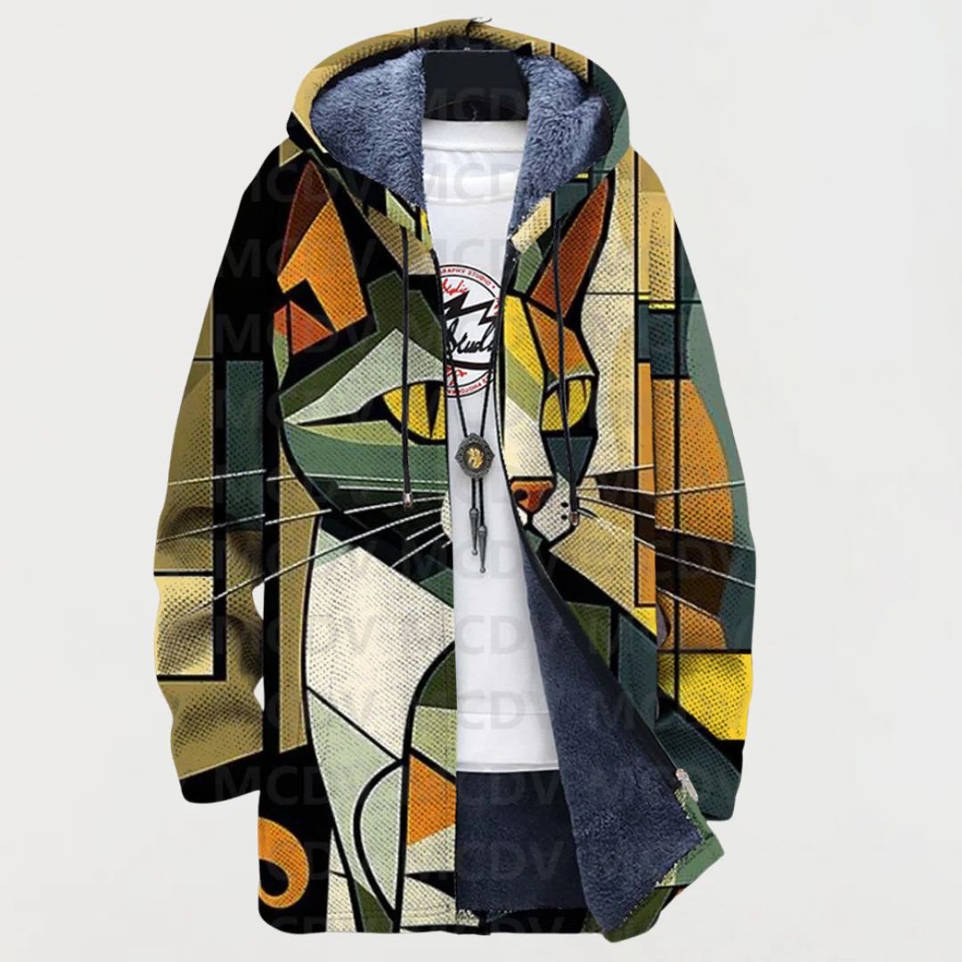 Ottavia - Eine Premium-Jacke, wo zeitloser Stil auf künstlerische Inspiration trifft.