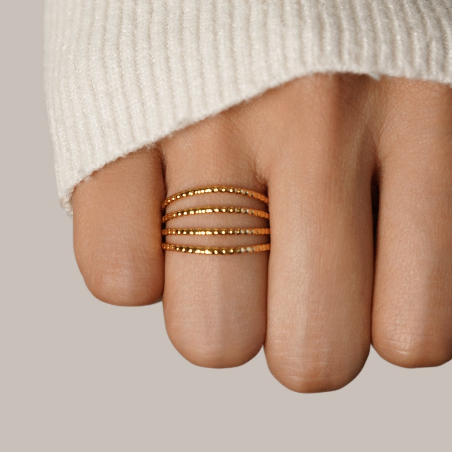 Bague superposée Madison